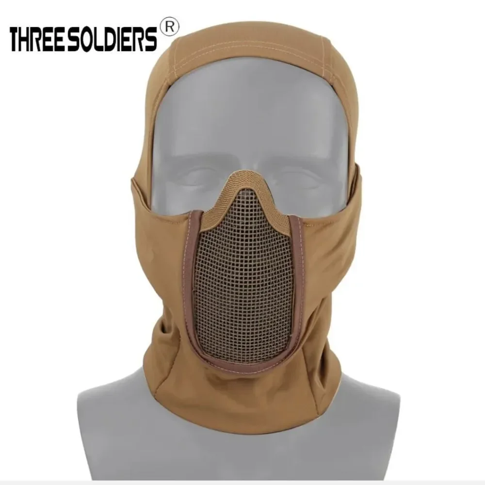 Balaclava Airsoft Mesh Mask Full Face Protection Hood for Cs War Game Hunting US